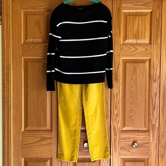 TALBOTS - Flawless High Waist Straight Leg Corduroy Pant -- NEW with Tag - Picture 12 of 13